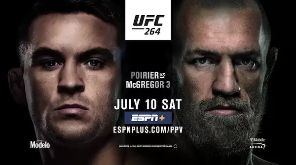Watch Wrestling UFC 264: Poirier vs. McGregor 3 7/10/21 Live Online
