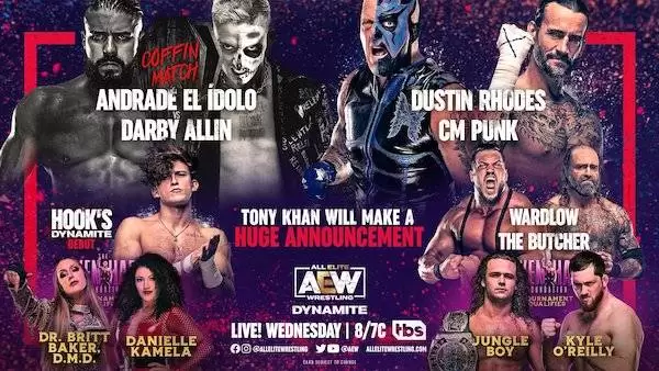 Watch Wrestling AEW Dynamite Live 4/20/22