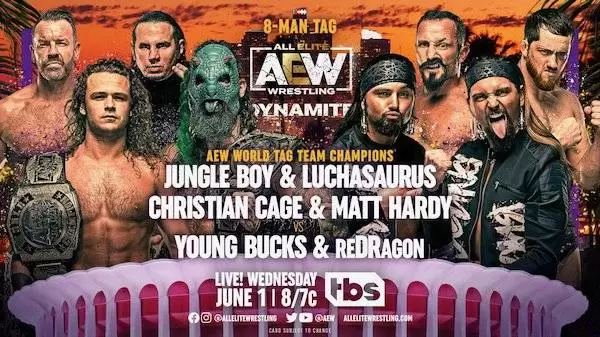 Watch Wrestling AEW Dynamite Live 6/1/22
