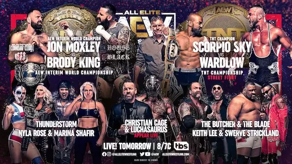 Watch Wrestling AEW Dynamite Live 7/6/22