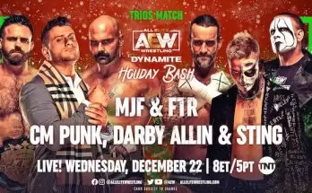 Watch Wrestling AEW Dynamite Live: Holiday Bash 12/22/21