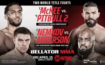 Watch Wrestling Bellator 277: 4/15/22