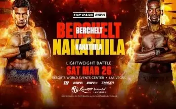 Watch Wrestling Berchelt vs. Nakathila 3/26/22
