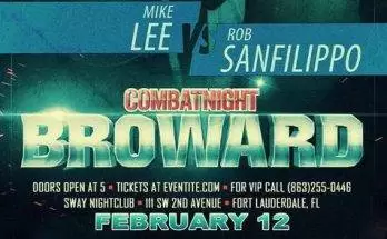Watch Wrestling Combat Night Broward 2/12/22