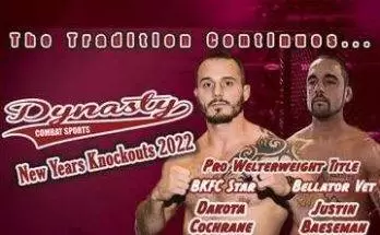 Watch Wrestling Dynasty Combat Sports New Years Knockouts 1/14/22