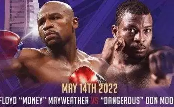 Watch Wrestling Floyd Mayweather vs. Don Moore 5/21/22