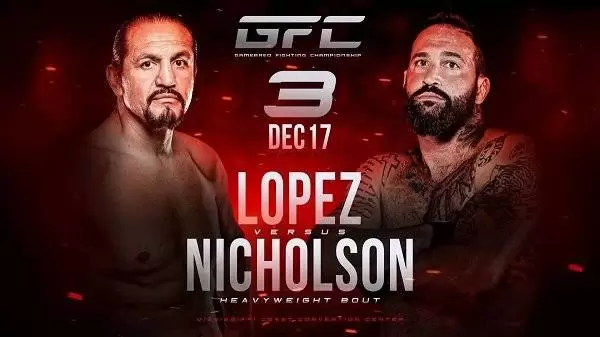 Watch Wrestling Gamebred FC 3 Lopez vs. Nicholson 12/17/21