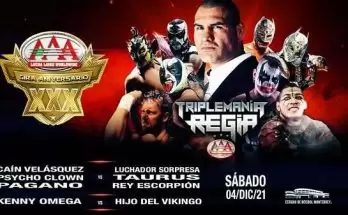 Watch Wrestling Lucha Libre AAA Worldwide TripleMania Regia 2021 12/4/21