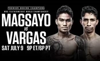 Watch Wrestling Magsayo vs. Vargas Showtime Boxing 7/9/22