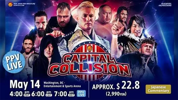 Watch Wrestling NJPW Capital Collision 5/14/22