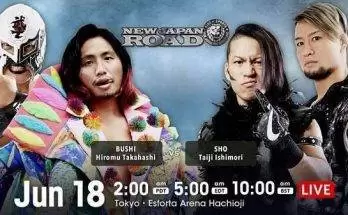 Watch Wrestling NJPW NEW JAPAN ROAD 6/18/22
