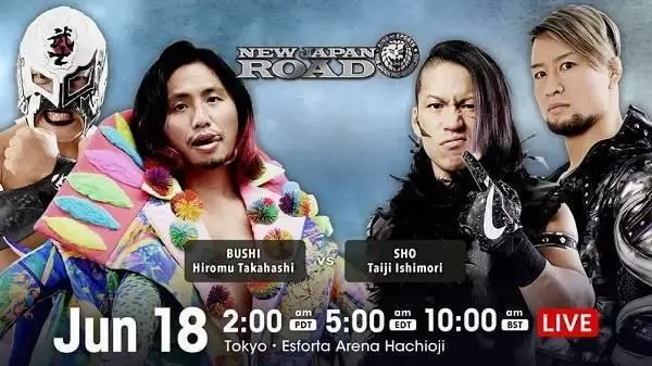 Watch Wrestling NJPW NEW JAPAN ROAD 6/18/22