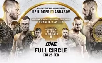 Watch Wrestling ONE Full Circle Ridder vs. Abbasov 2/25/22