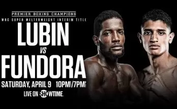 Watch Wrestling PBC Boxing: Lubin vs. Fundora 4/9/22