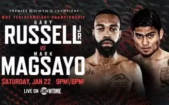 Watch Wrestling PBC – Gary Russell Jr vs. Mark Magsayo PPV 1/22/22