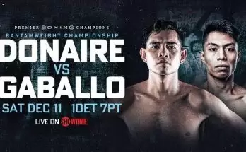 Watch Wrestling PBC: Nonito Donaire vs. Reymart Gaballo 12/11/21