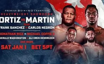 Watch Wrestling PBC Ortiz vs. Martin 1/1/22