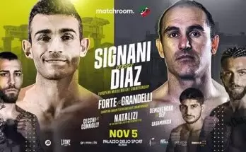 Watch Wrestling Signani vs. Diaz 11/5/21