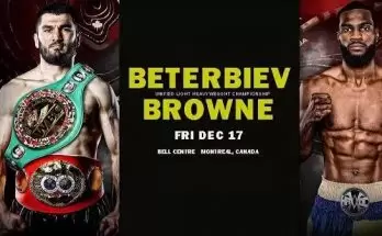 Watch Wrestling The Triple Crown of Boxing: Beterbiev vs. Browne 12/17/21