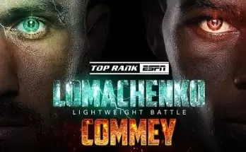 Watch Wrestling Top Rank – Lomachenko vs. Commey 12/11/21