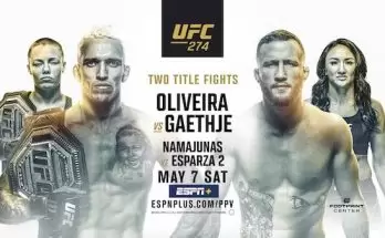 Watch Wrestling UFC 274: Oliveira vs. Gaethje 5/7/22