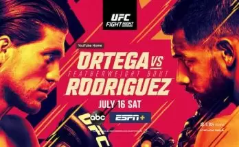 Watch Wrestling UFC Fight Night Long Island: Ortega vs. Rodriguez 7/16/22