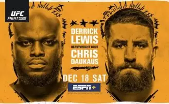 Watch Wrestling UFC Fight Night Vegas 45: Lewis vs. Daukaus