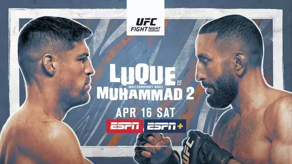 Watch Wrestling UFC Fight Night Vegas 51: Luque vs. Muhammad 2