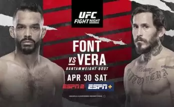 Watch Wrestling UFC Fight Night Vegas 53: Font vs. Vera