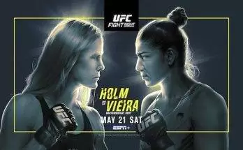 Watch Wrestling UFC Fight Night Vegas 55: Holm vs. Vieira 5/21/22