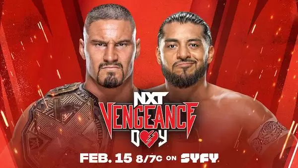 Watch Wrestling WWE NXT Vengeance Day 2/15/22