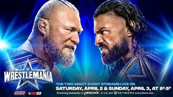 Watch Wrestling WWE WrestleMania 38 2022 4/3/22 Day2 Live Online