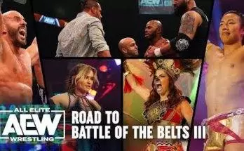 Watch Wrestling AEW Road to Battle of the Belts III 8/6/22