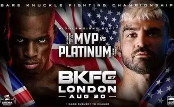 Watch Wrestling BKFC 27 London: Michael Page vs. Mike Perry 8/20/22