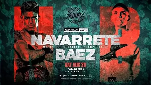 Watch Wrestling Navarrete vs. Baez 8/20/22