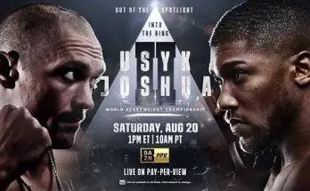 Watch Wrestling Usyk vs. Joshua 2 8/20/22