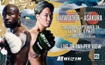 Watch Wrestling Floyd MayWeather vs. Mikuru Asakura 9/24/22