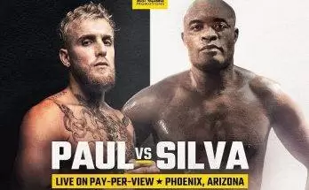 Watch Wrestling Jake Paul vs. Anderson Silva PPV 10/29/22