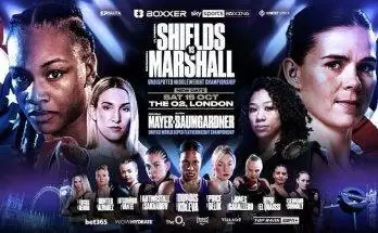 Watch Wrestling Top Rank Boxing: Shields vs. Marshall 10/15/22