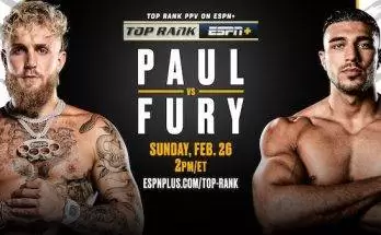 Watch Wrestling Boxing: Jake Paul vs. Tommy Fury 2/26/23