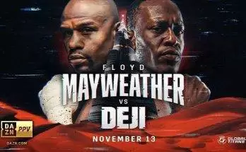Watch Wrestling Floyd Mayweather Jr. vs. Deji 11/13/22