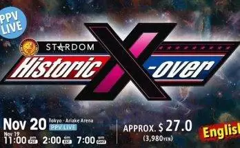 Watch Wrestling NJPW Historic X-over PPV 11/20/22