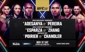 Watch Wrestling UFC 281: Adesanya vs. Pereira 10/12/22 Live Online