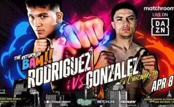 Watch Wrestling Dazn Boxing: Bam Rodriguez vs. Gonzalez 4/8/23