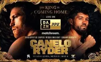 Watch Wrestling Canelo vs. Ryder PPV 5/6/23 6th May 2023