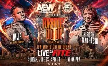Watch Wrestling AEW NJPW Forbidden Door 2023 6/25/23 25th June 2023 Live PPV