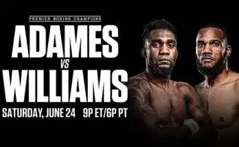 Watch Wrestling Showtime Boxing: Adames vs Williams 6/24/23 24th June 2023