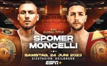 Watch Wrestling Top Rank Boxing: Spomer vs. Moncelli 6/24/23 24th June 2023