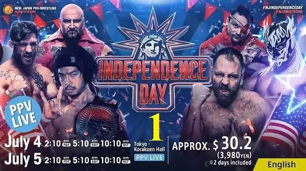 Watch Wrestling NJPW STRONG INDEPENDENCE DAY 2023 7/4/23 Day1