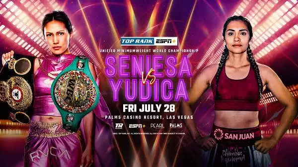 Watch Wrestling Top Rank Boxing: Estrada vs. Yudica 7/28/23 July 28th 2023